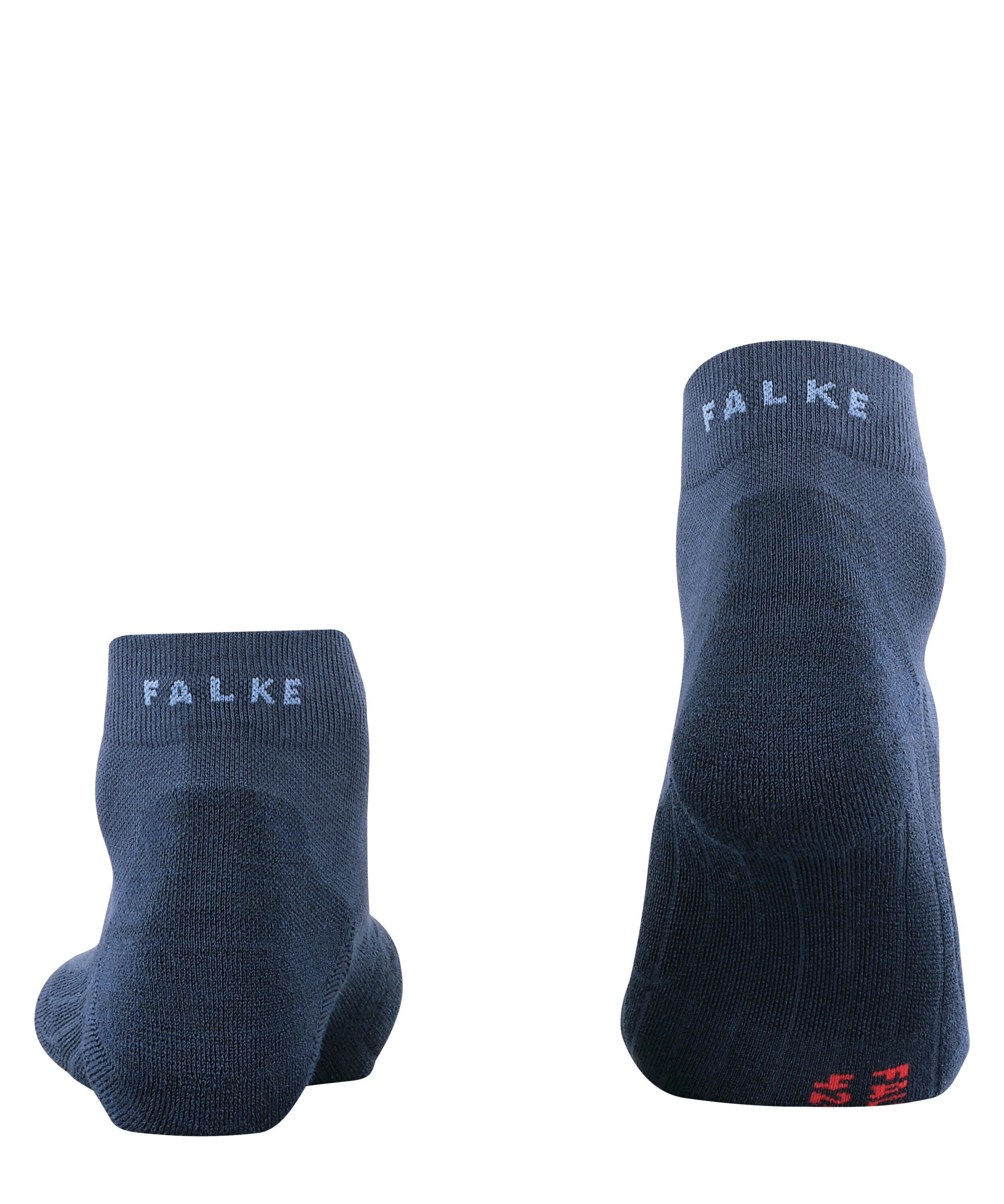 FALKE GO2 Short heren golf sokken kort, blauw (space blue)