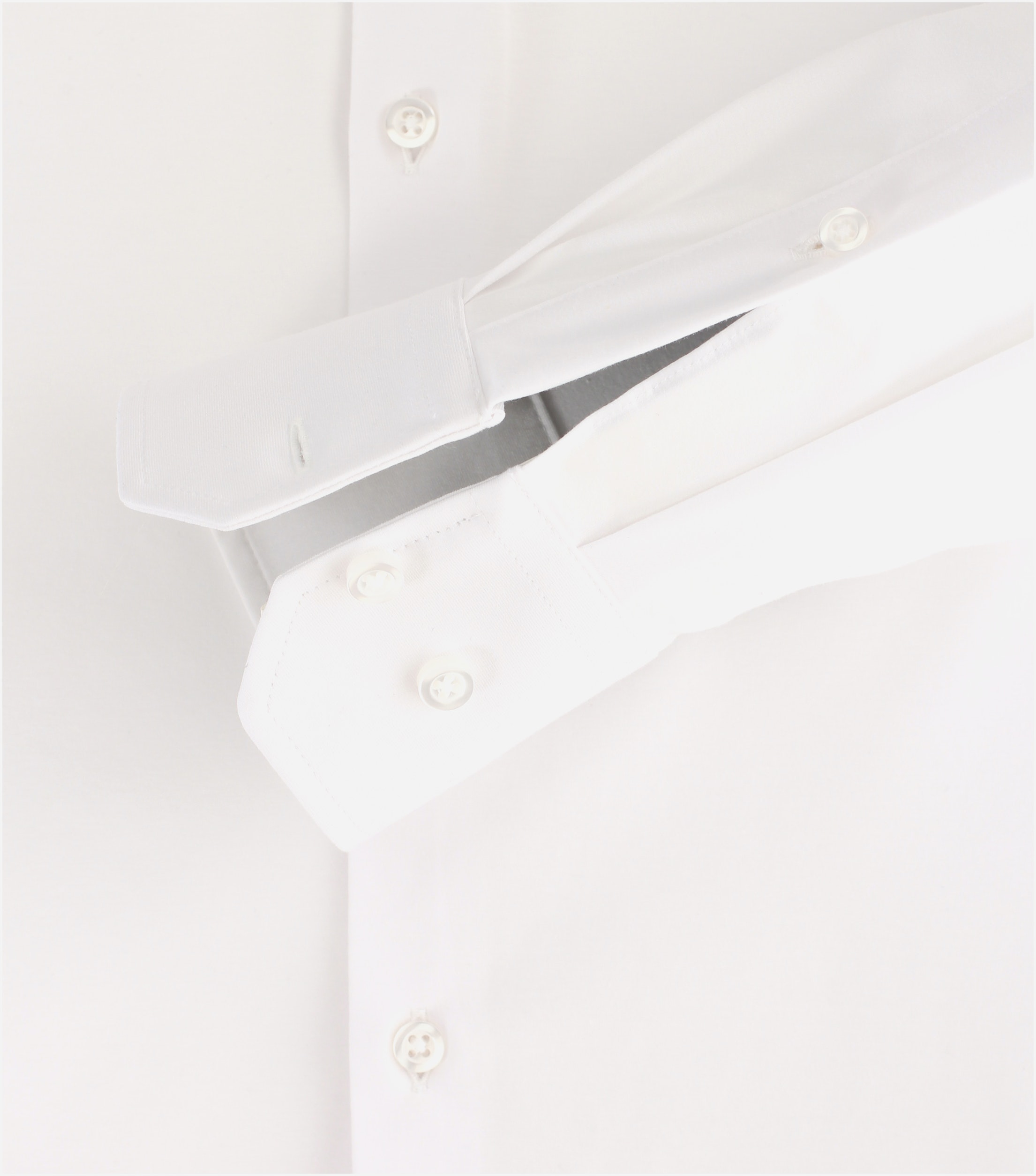 VENTI modern fit overhemd, jersey, wit