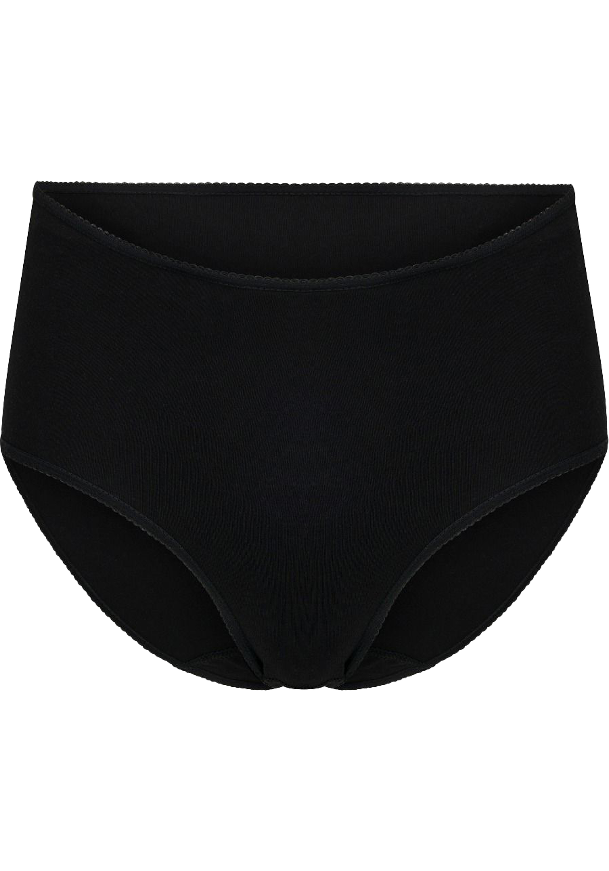 RJ Bodywear Everyday dames Zierikzee maxi slip (2-pack), zwart