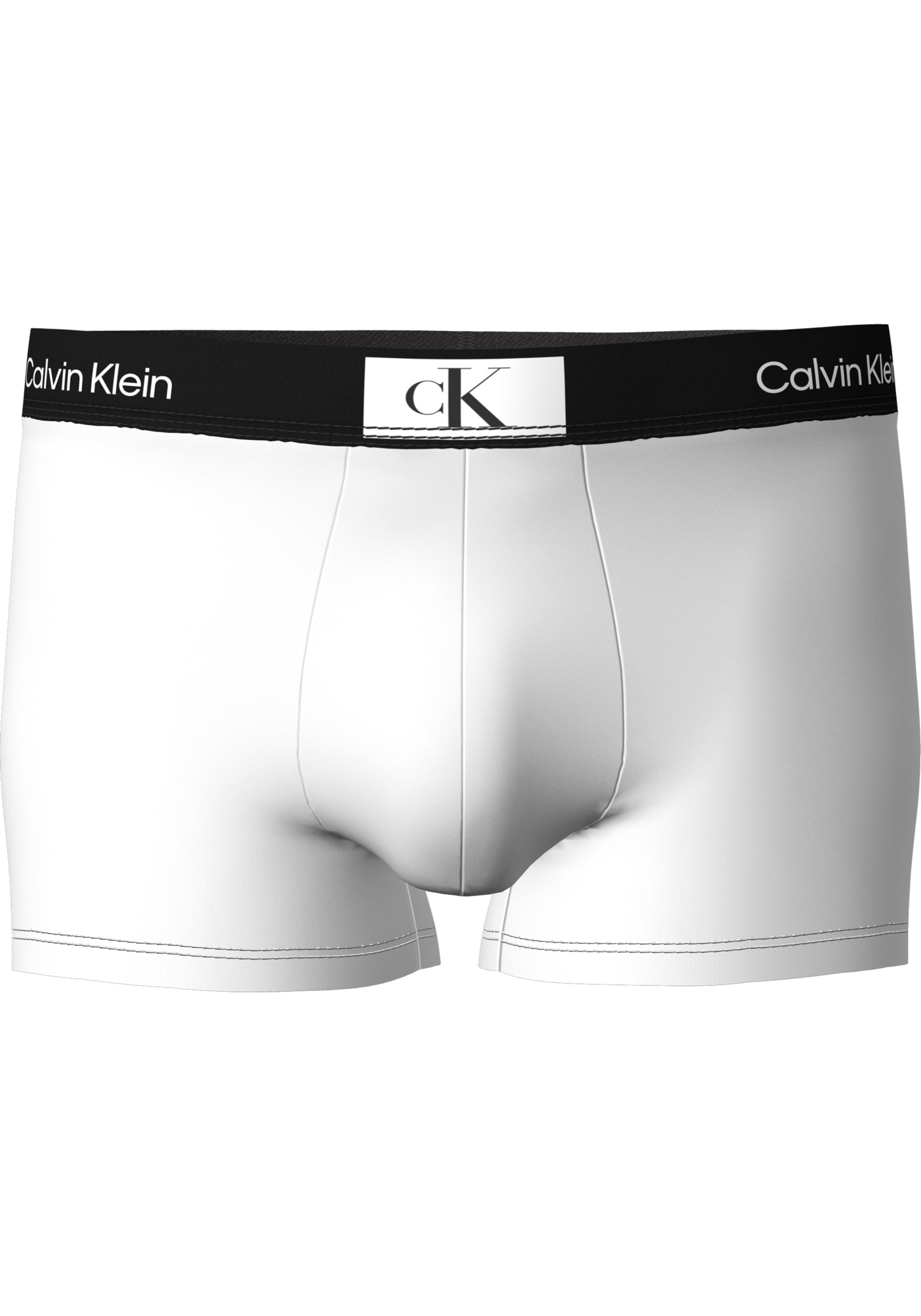Calvin Klein Trunk (1-pack), heren boxers normale lengte, wit