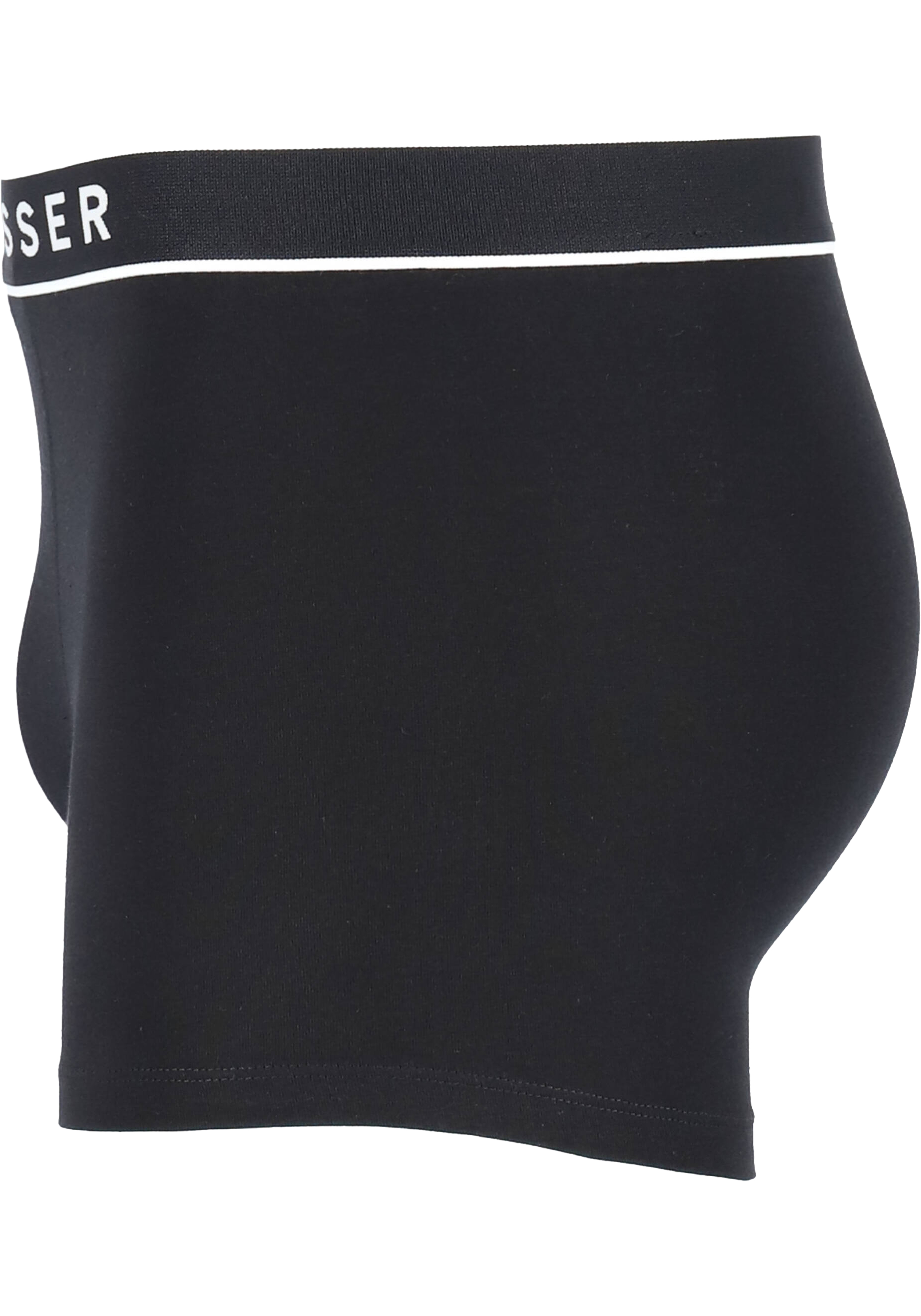 SCHIESSER 95/5 shorts (3-pack), zwart
