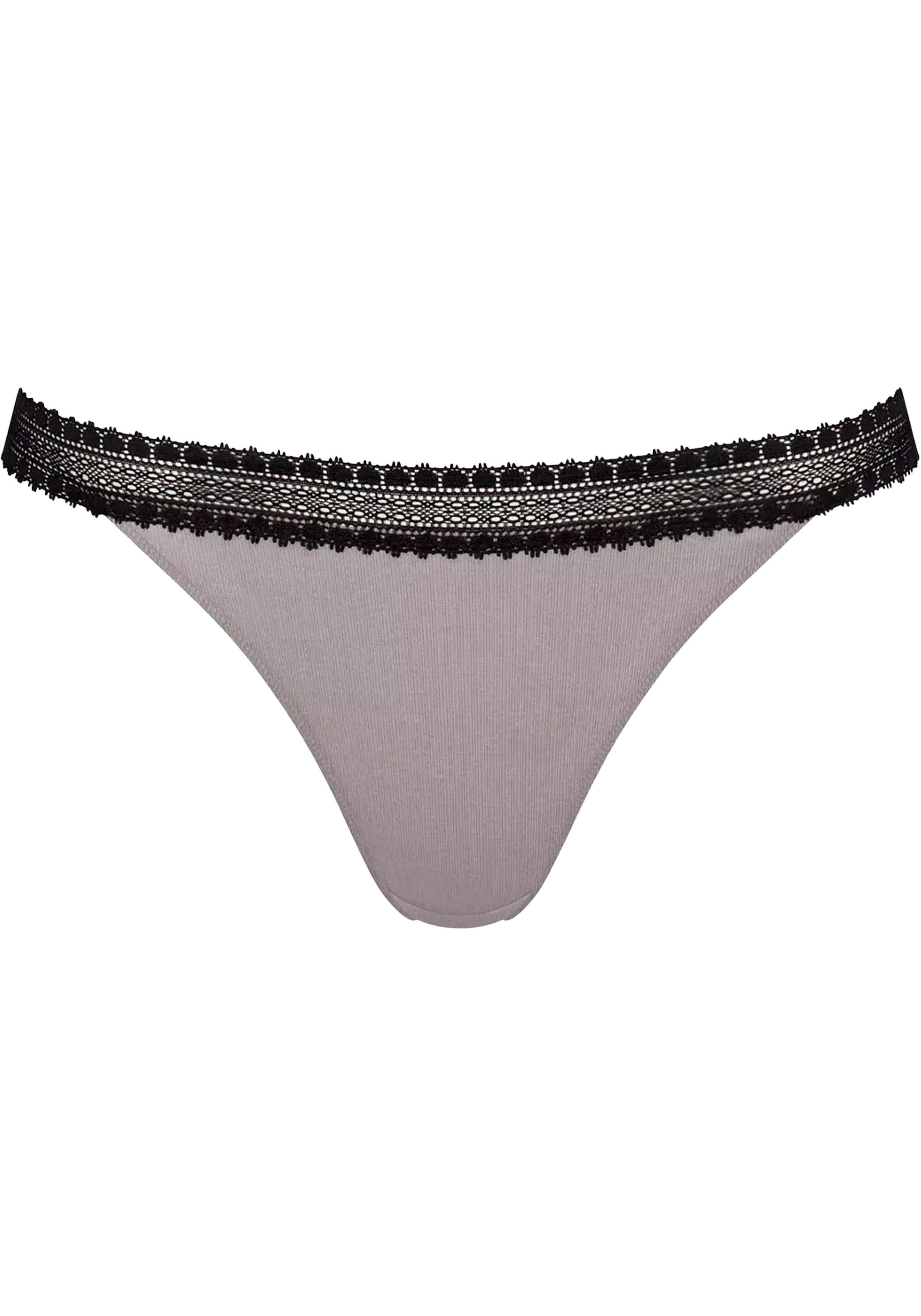 Sloggi Women GO Ribbed R Tanga (2-pack), dames slip, zwart
