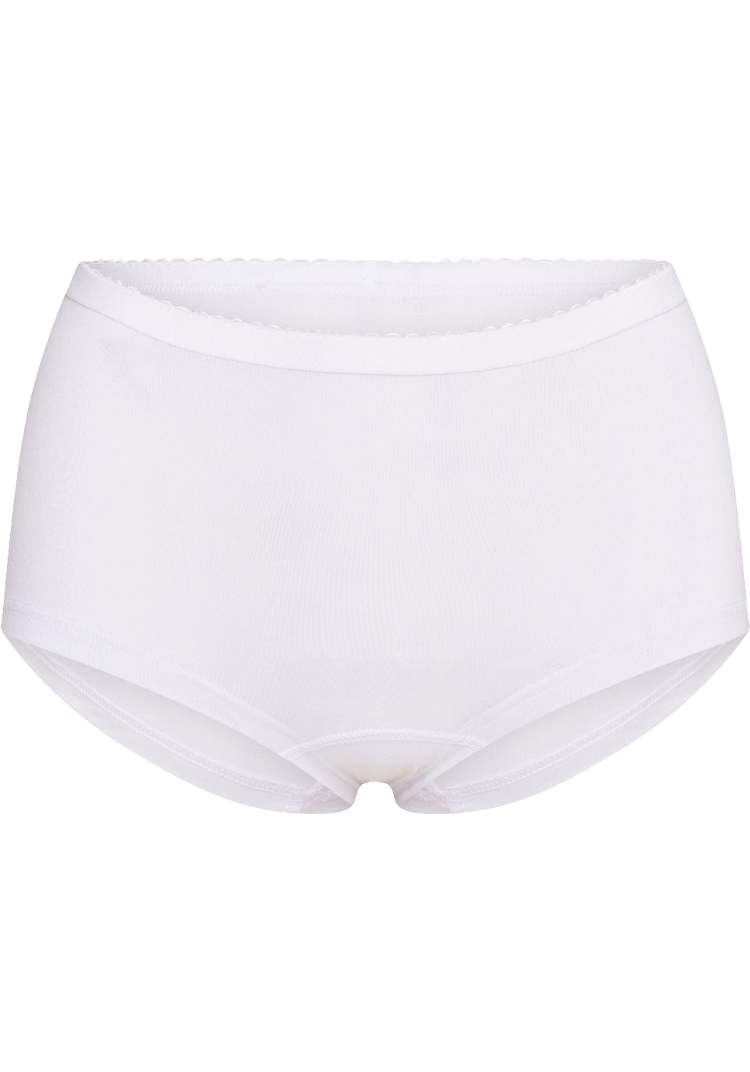 RJ Bodywear Everyday dames Middelburg short (2-pack), wit