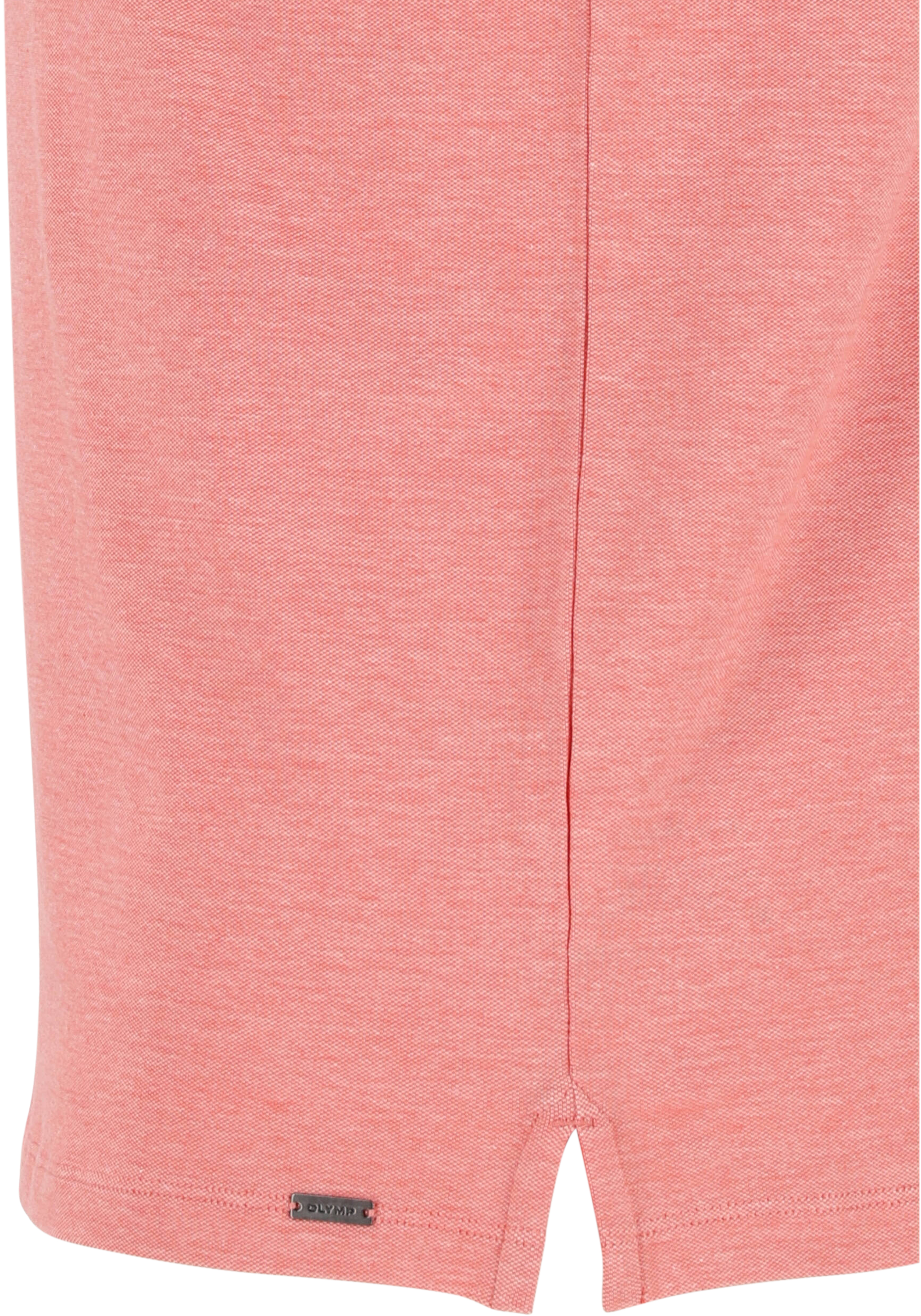 OLYMP Polo Level 5 Casual, slim fit polo, warm rood