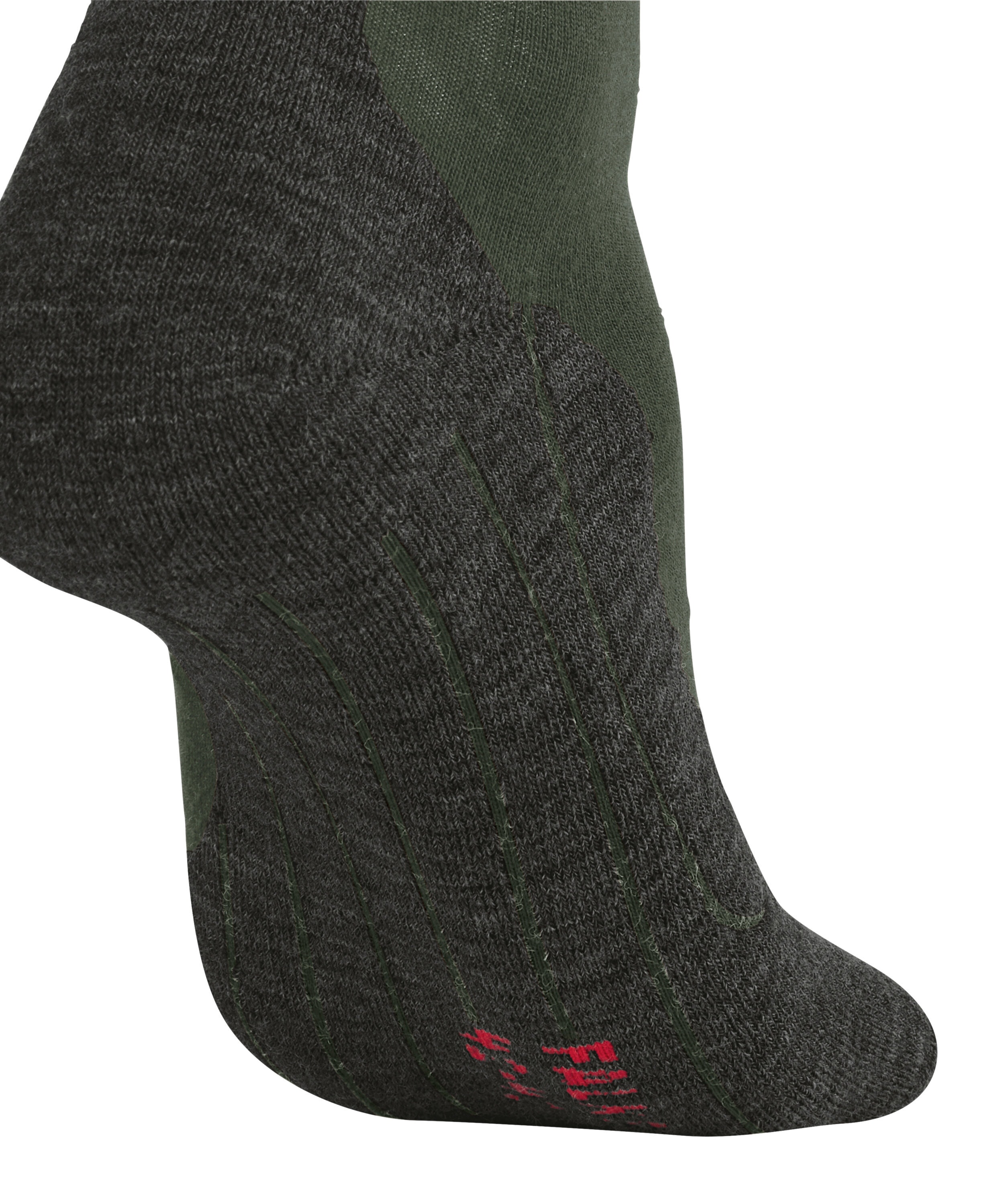 FALKE TK5 Wander Wool Short heren trekking sokken kort, groen (vertigo)