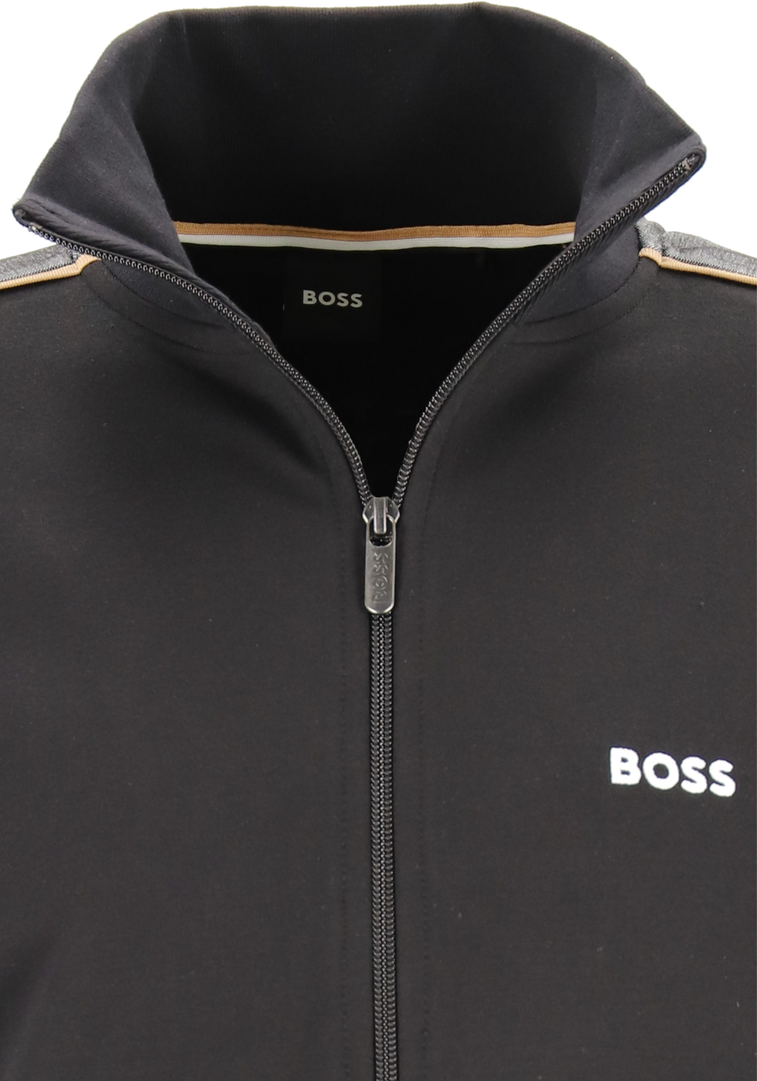 BOSS Tracksuit Long Set, heren lounge set, zwart