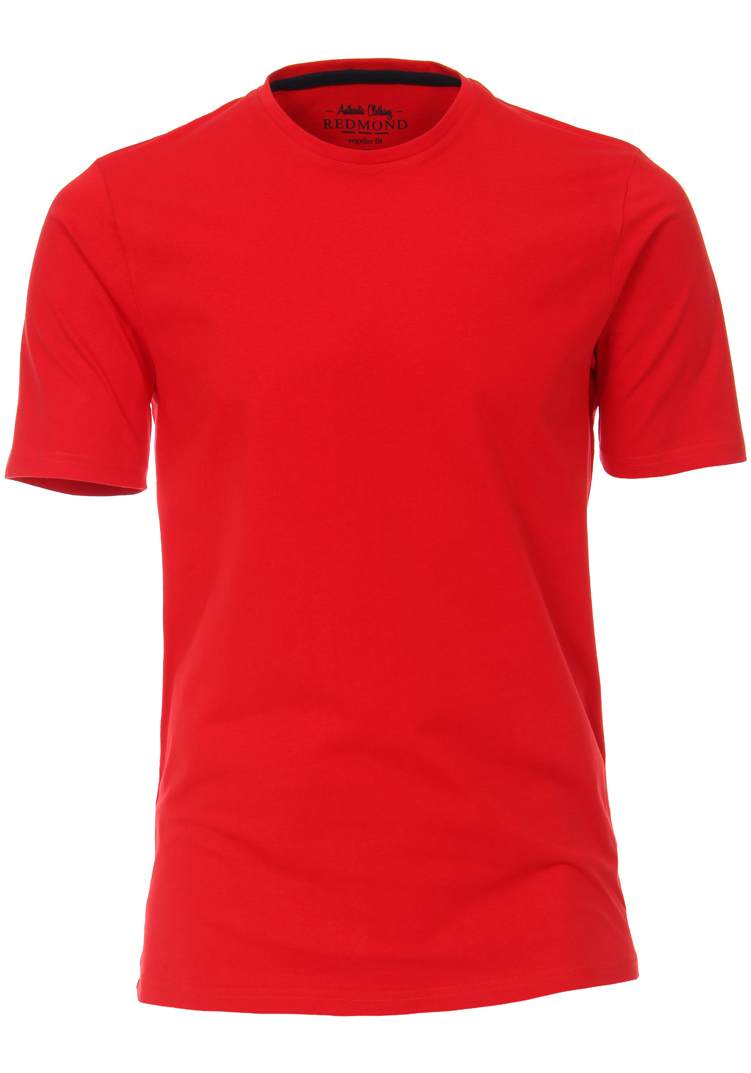 Redmond regular fit T-shirt, korte mouw O-hals, rood