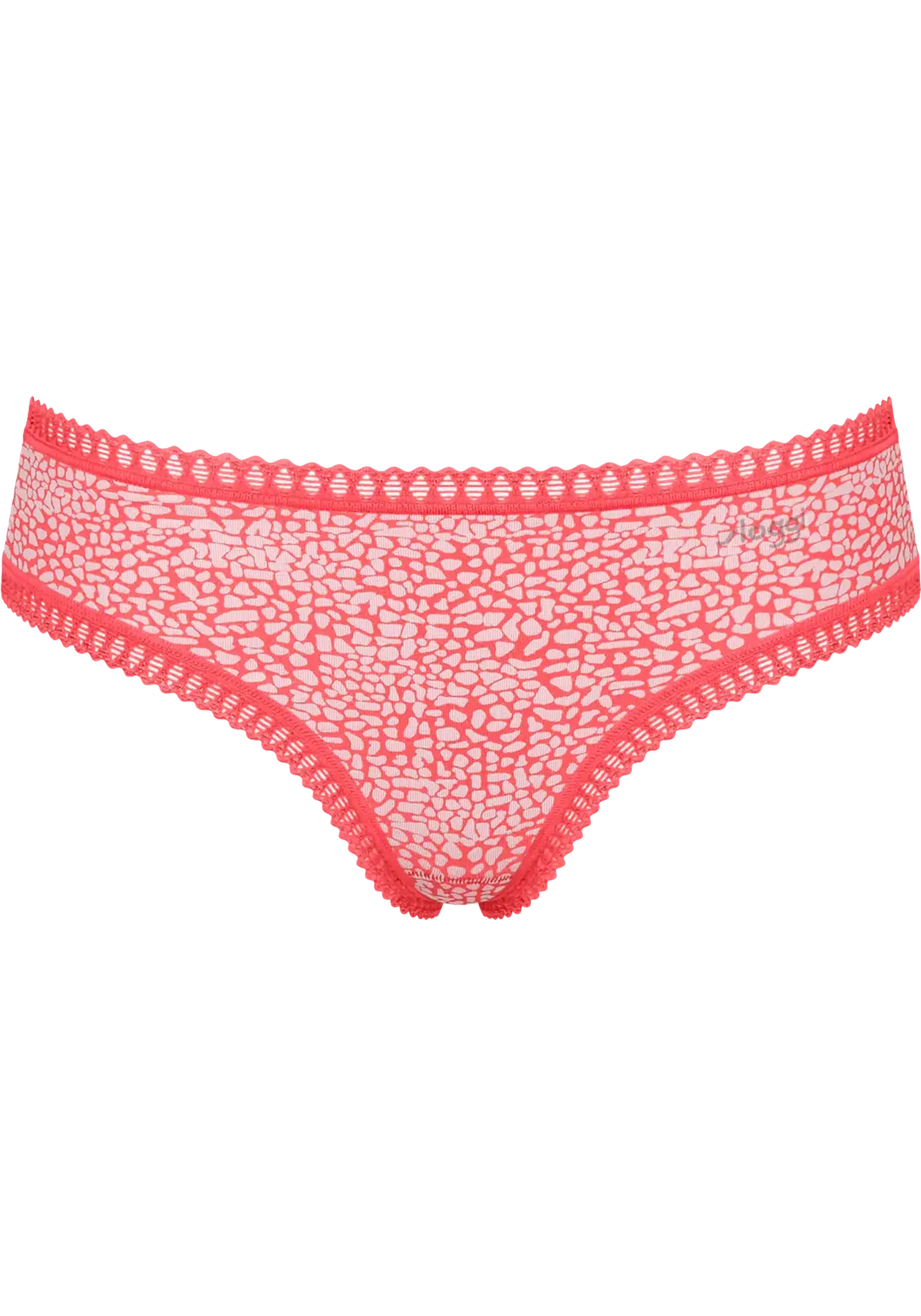 Sloggi Women GO Crush Hipster (3-pack), dames slip, geel, oranjerood, print