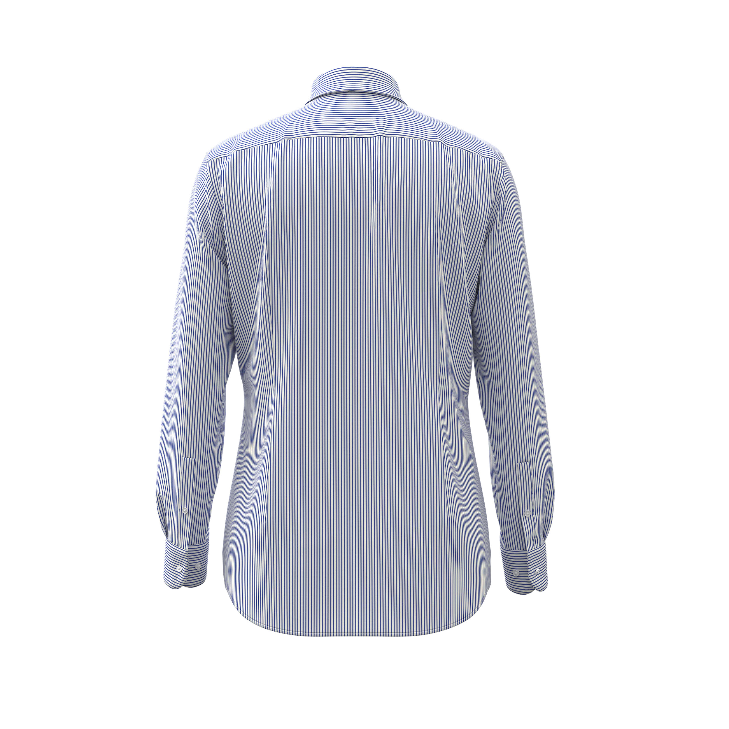 BOSS Hank slim fit overhemd, twill, blauw