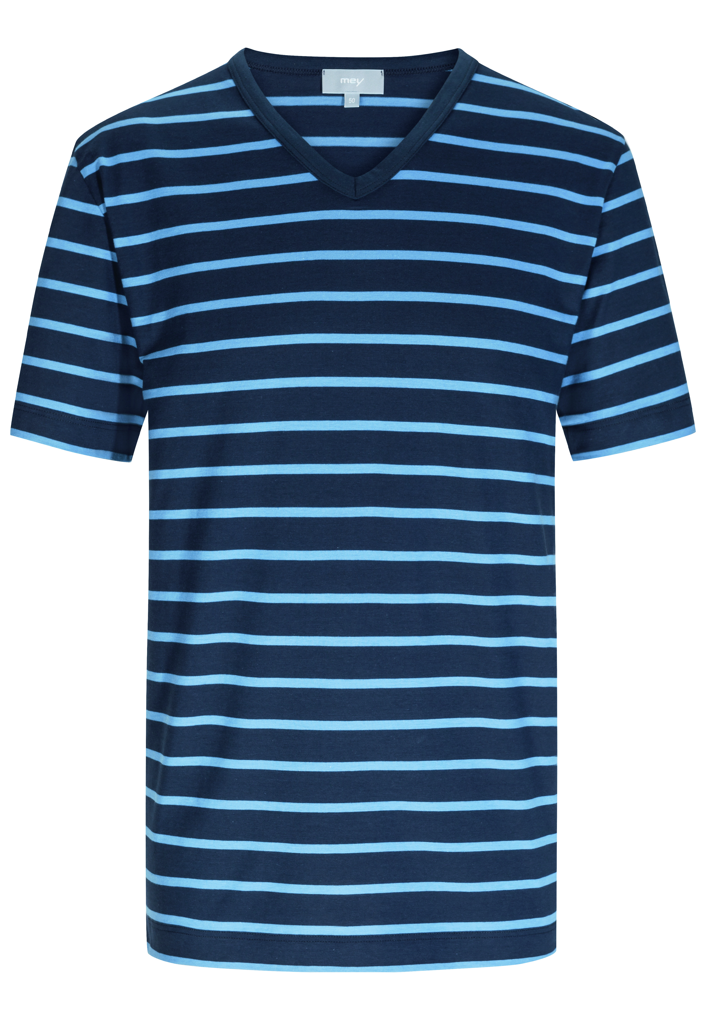 Mey heren shortama Stratford, blauw gestreept