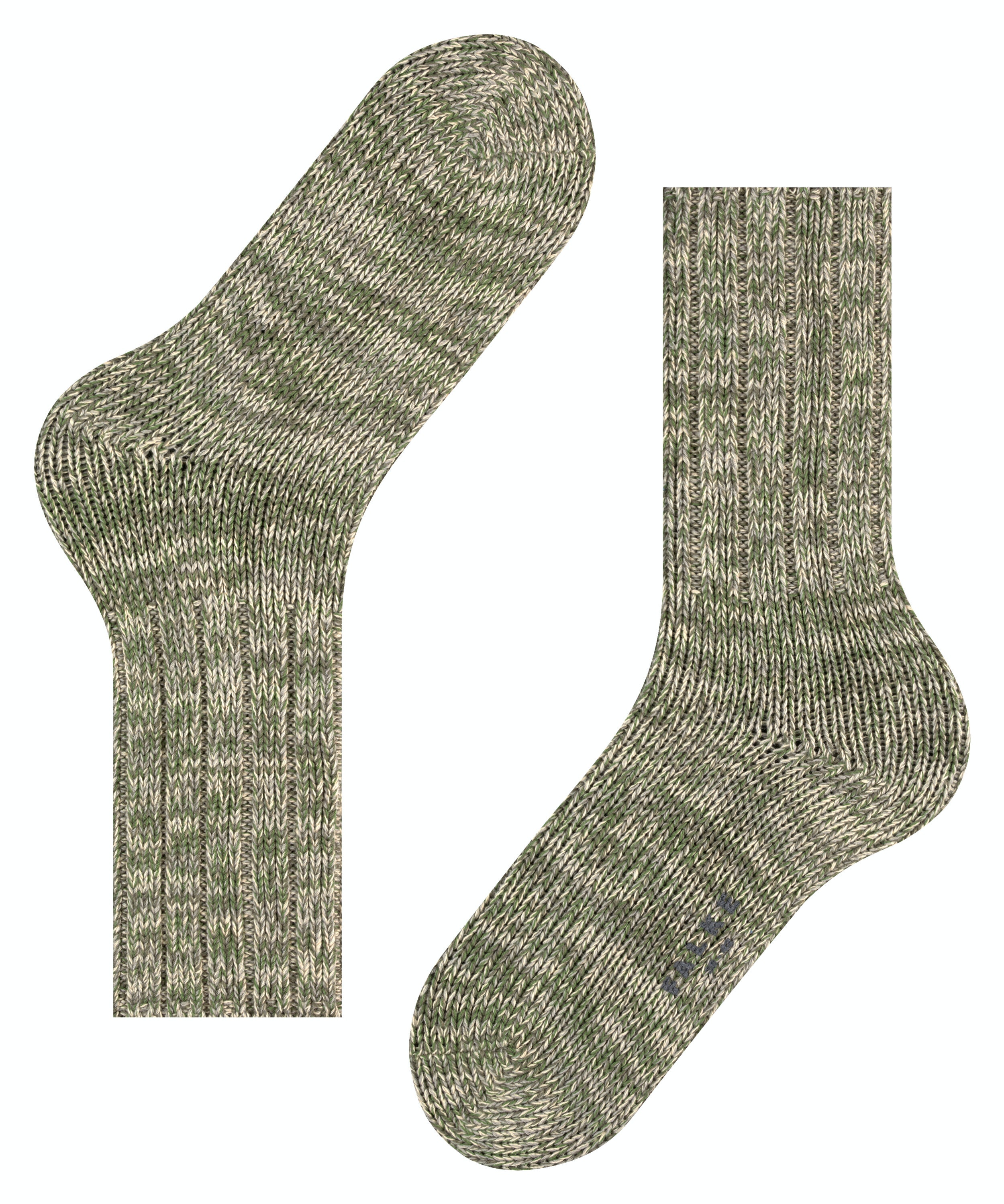 FALKE Brooklyn herensokken, groen (thyme)