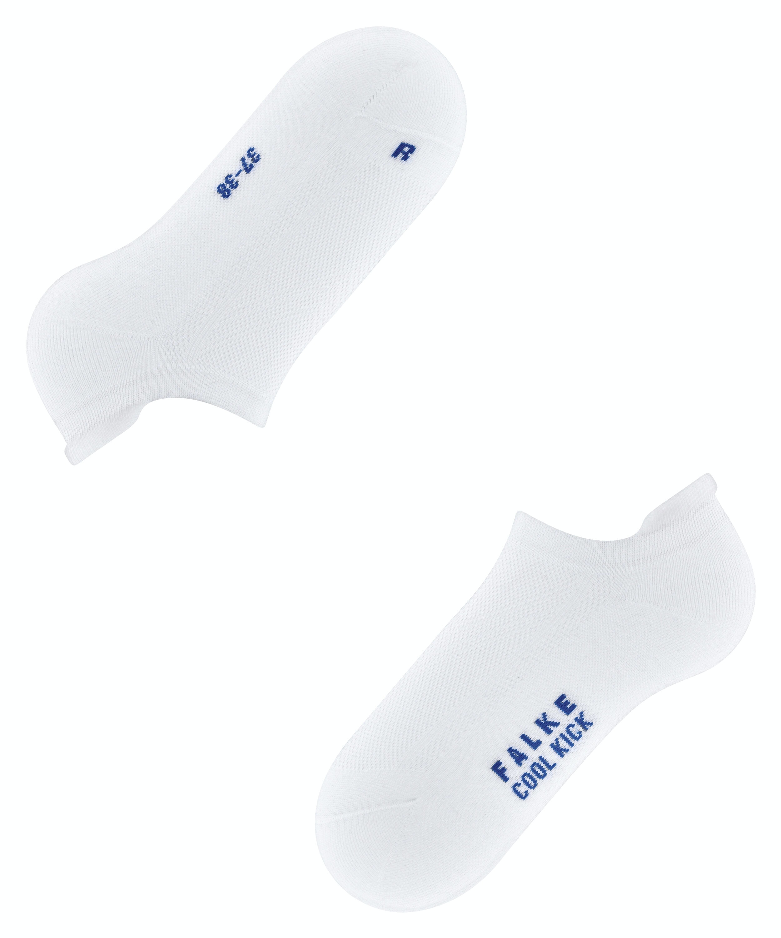 FALKE Cool Kick dames sneakersokken, wit (white)