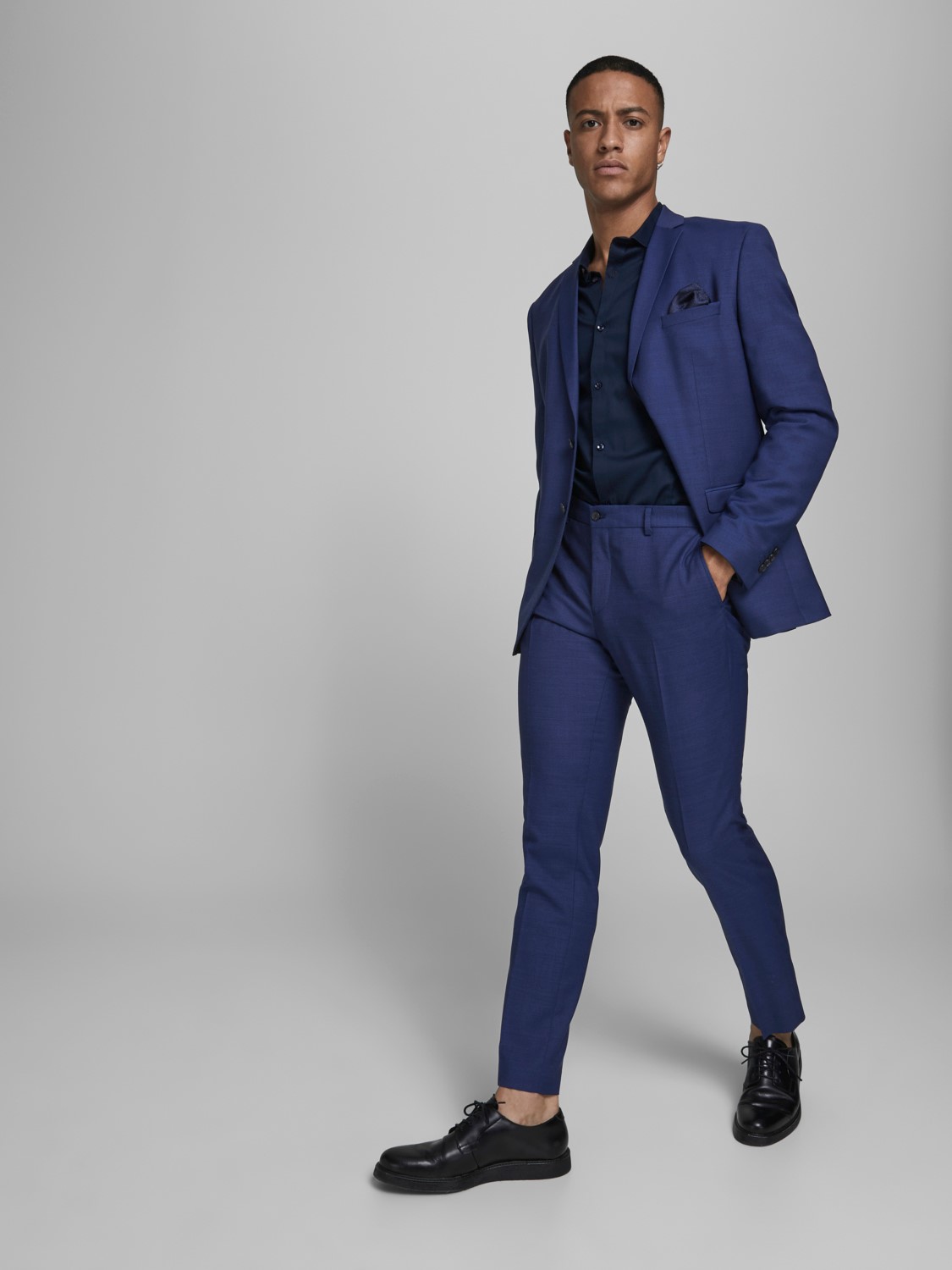 JACK & JONES Solaris Trouser regular fit, heren pantalon, blauw