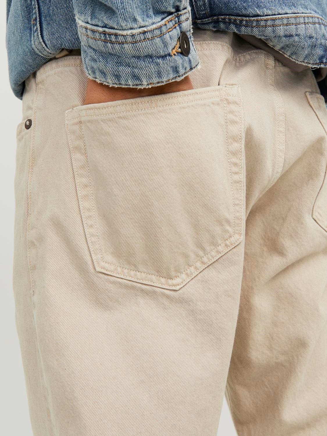 JACK & JONES Chris Cooper loose fit, heren jeans, beige
