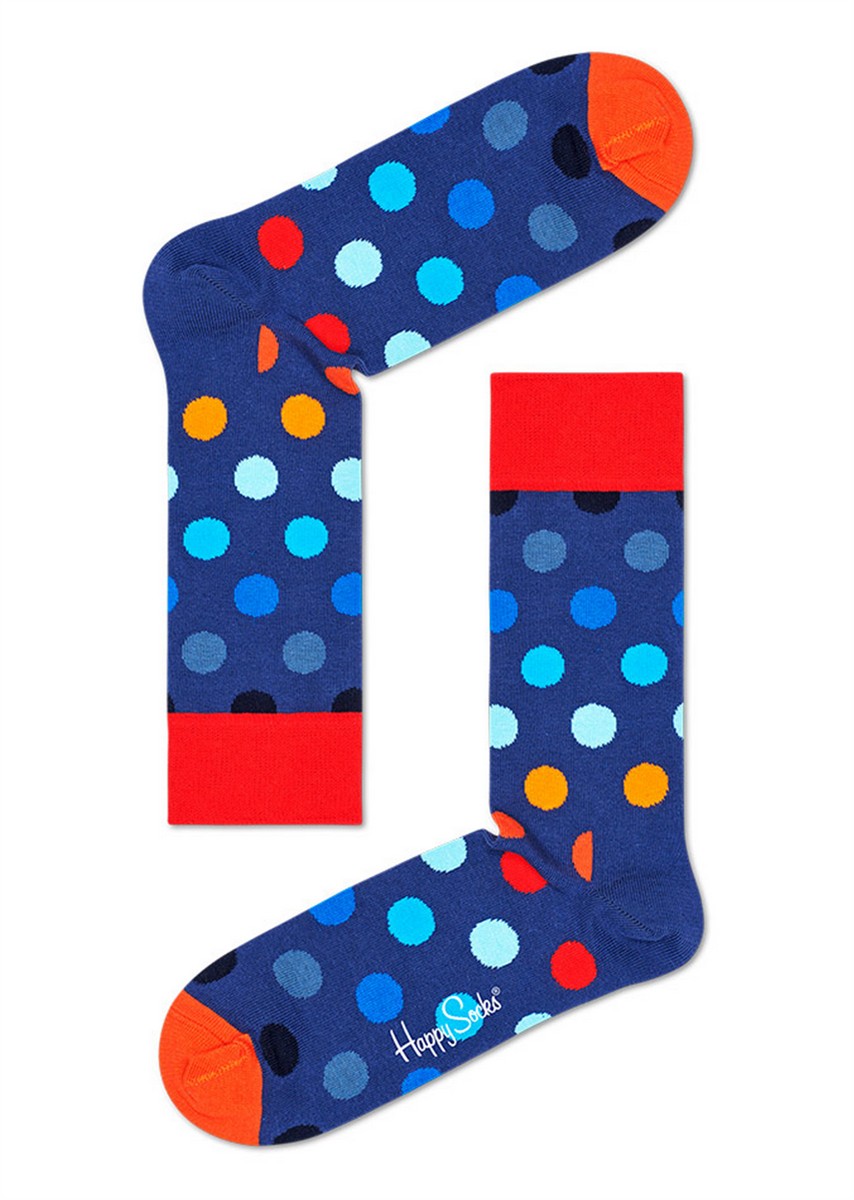 Happy Socks Big Dot Sock, unisex sokken
